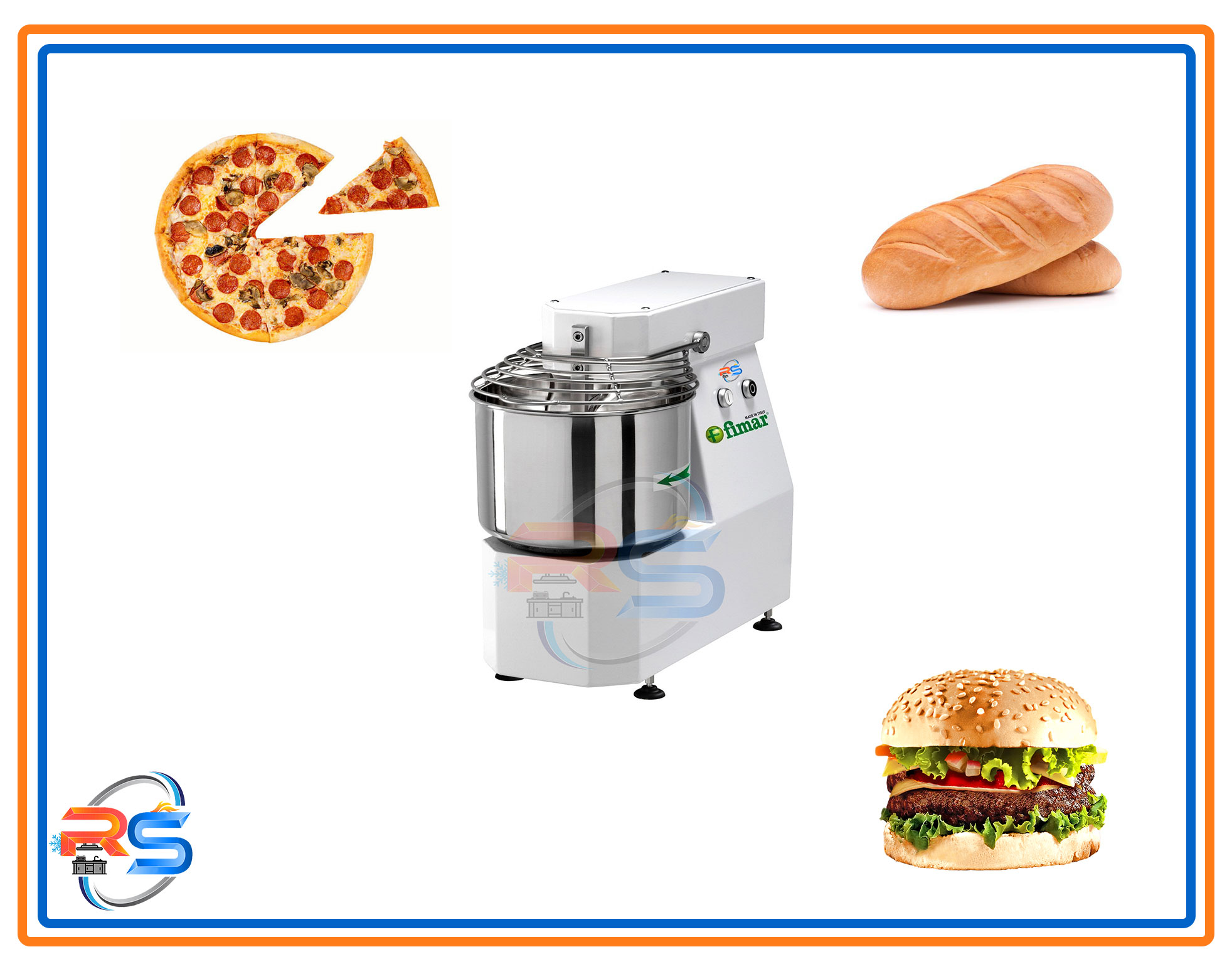 برای فست فود چه نوع خمیرگیری لازم است