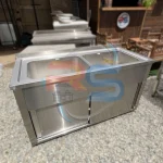 سینک کابینت دار استیل