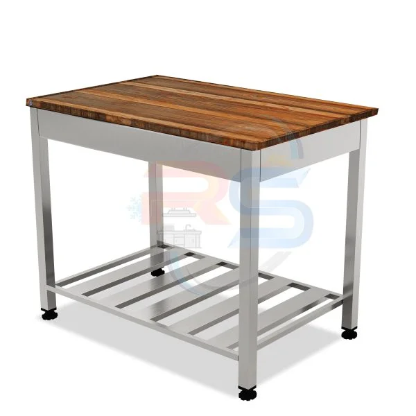 میز کار با رویه چوبی صنعتی