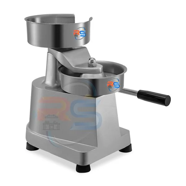 همبرگر زن دستی