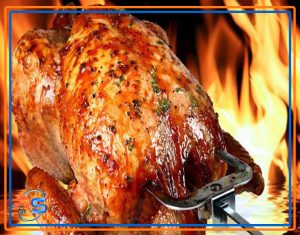 تهیه مرغ بریان در جوجه گردان