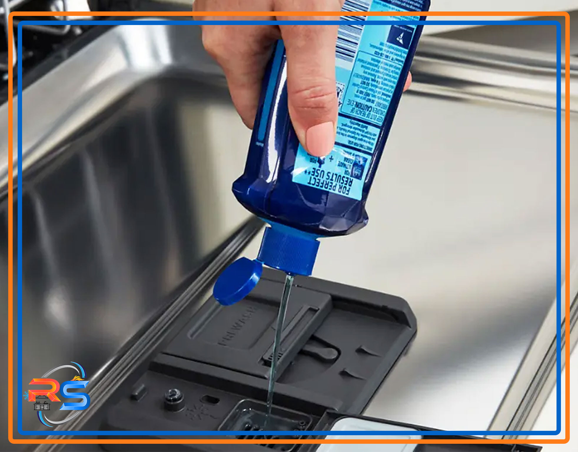 نحوه استفاده از مایع ماشین ظرفشویی