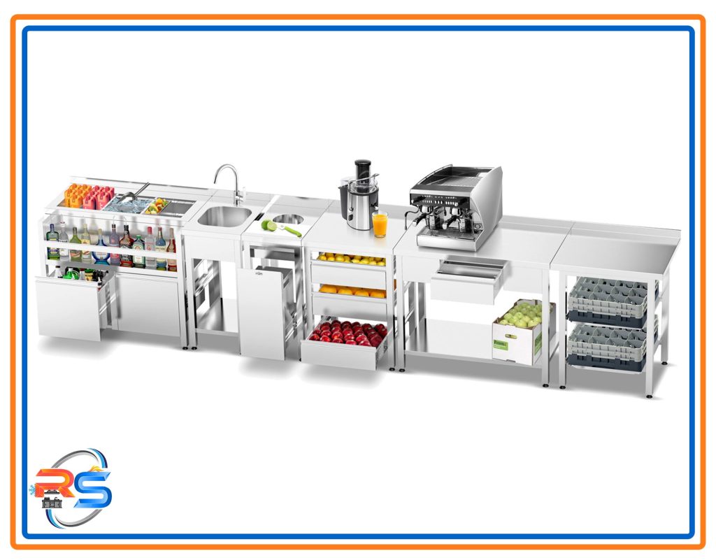 بار استیشن، قلب تجهیزات بار سرد کافه