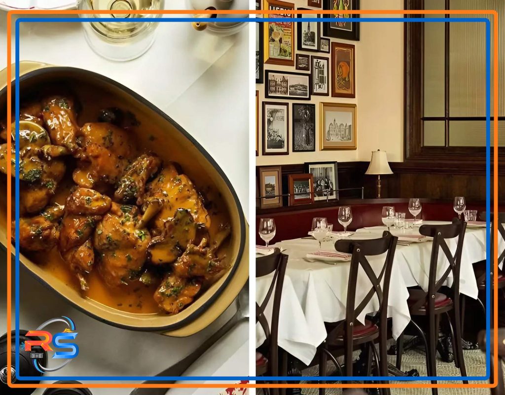 منوی رستوران فرانسوی