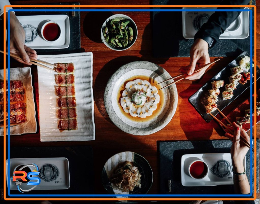 منوی رستوران ژاپنی