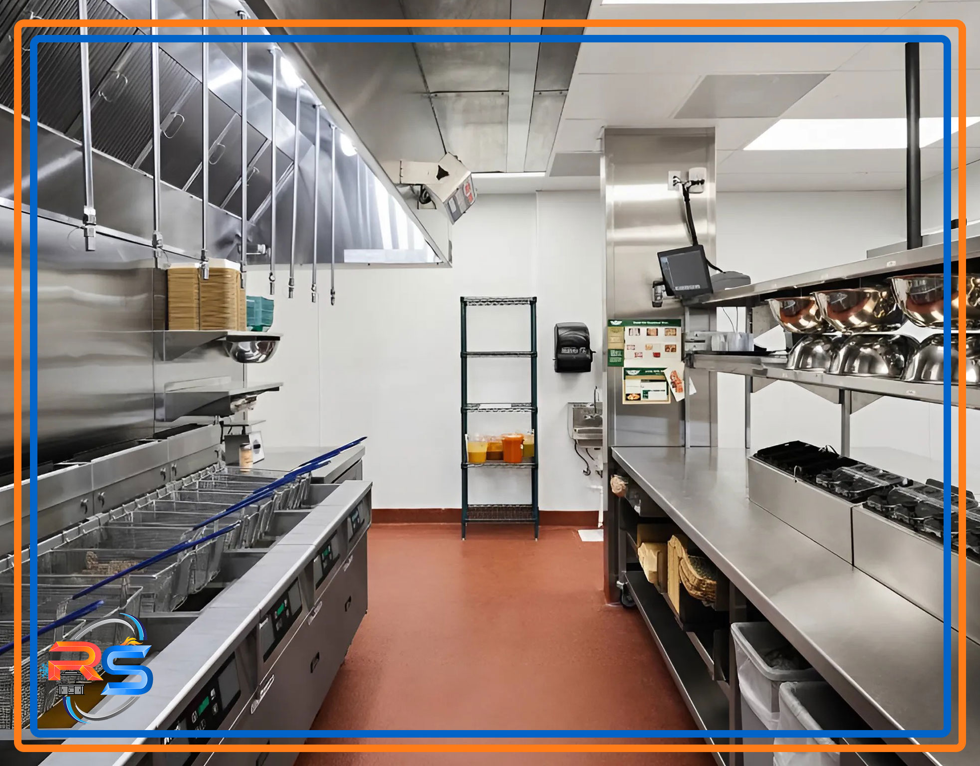 تمیز کردن تجهیزات فست فود