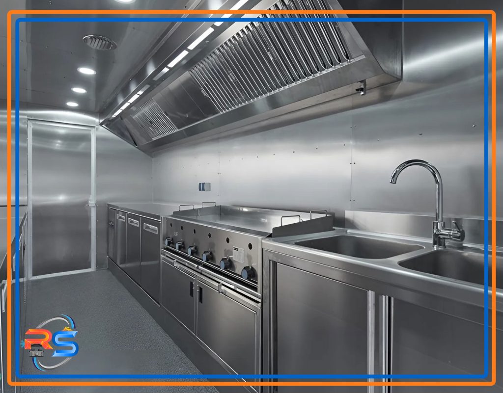 راه اندازی رستوران سیار 7 آشپزخانه رستوران سیار