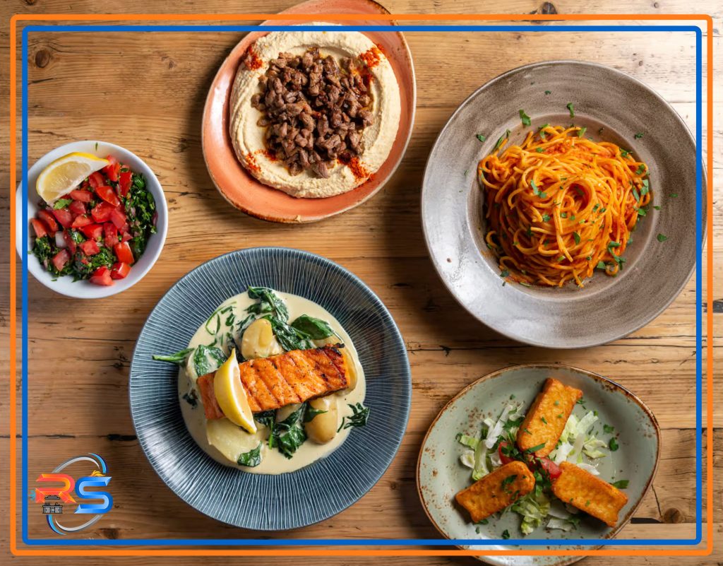 منوی رستوران زنجیره ای