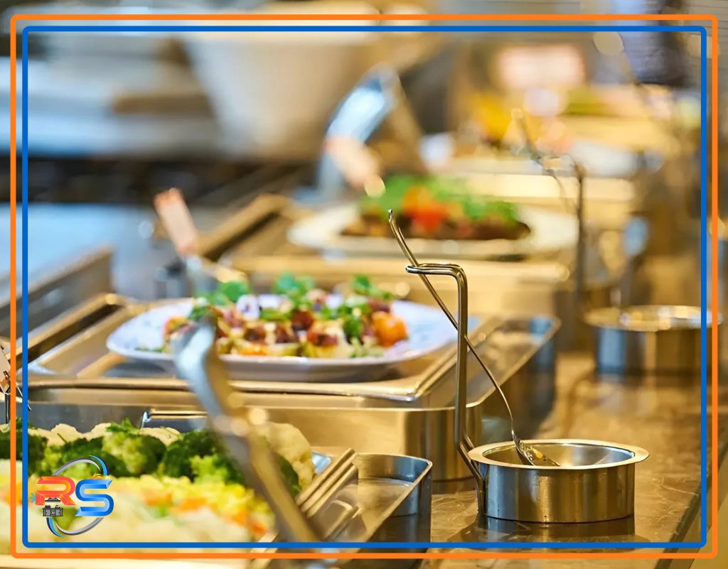 تجهیزات گرم نگهداشتن غذا در رستوران