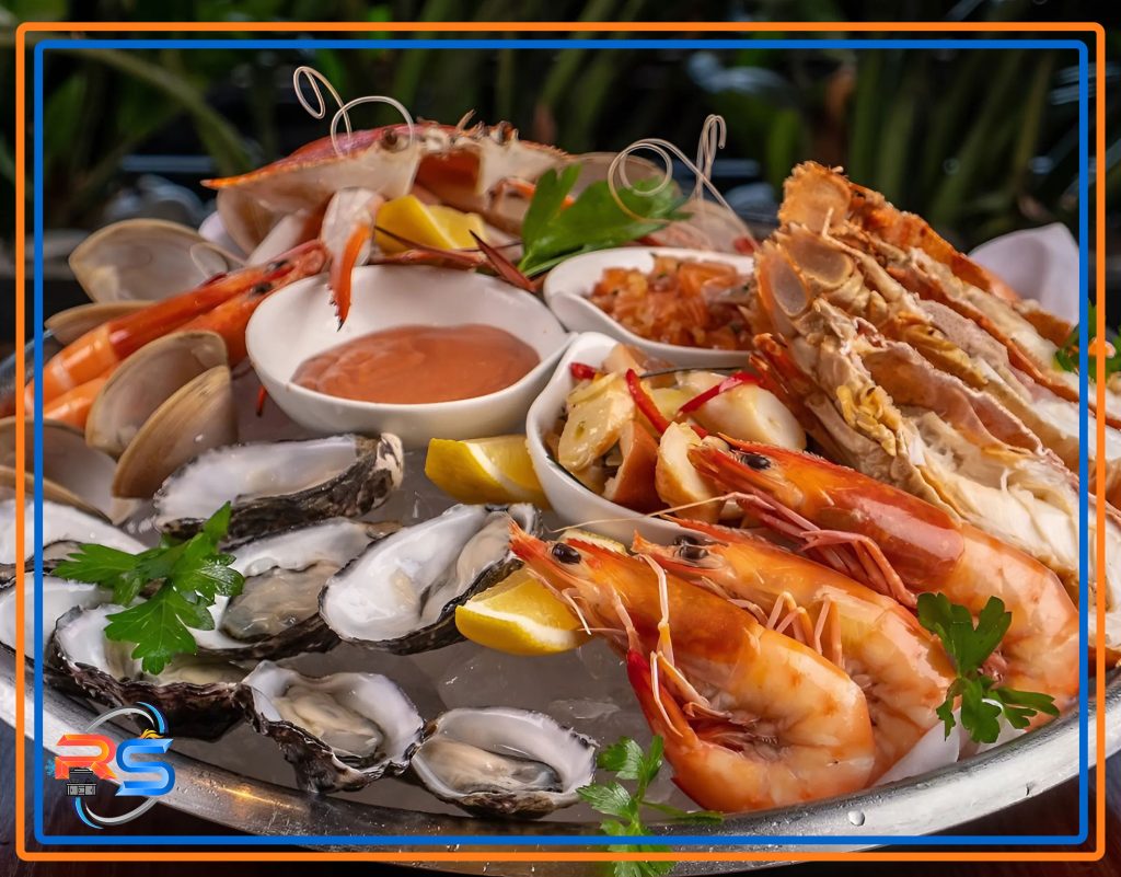 دکوراسیون رستوران غذای دریایی