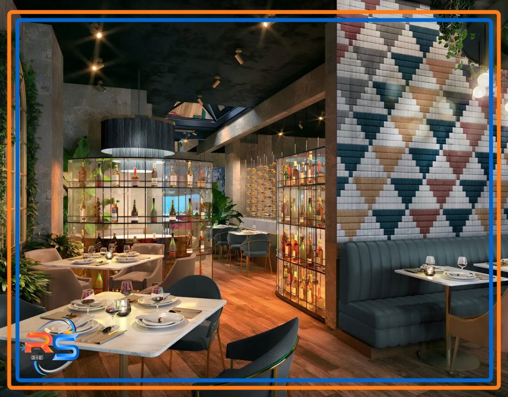 راه اندازی رستوران مدیترانه ای 6 دکوراسیون رستوران مدیترانه ای