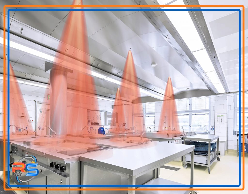 طراحی آشپزخانه صنعتی