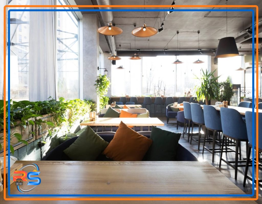 ایده های طراحی داخلی رستوران