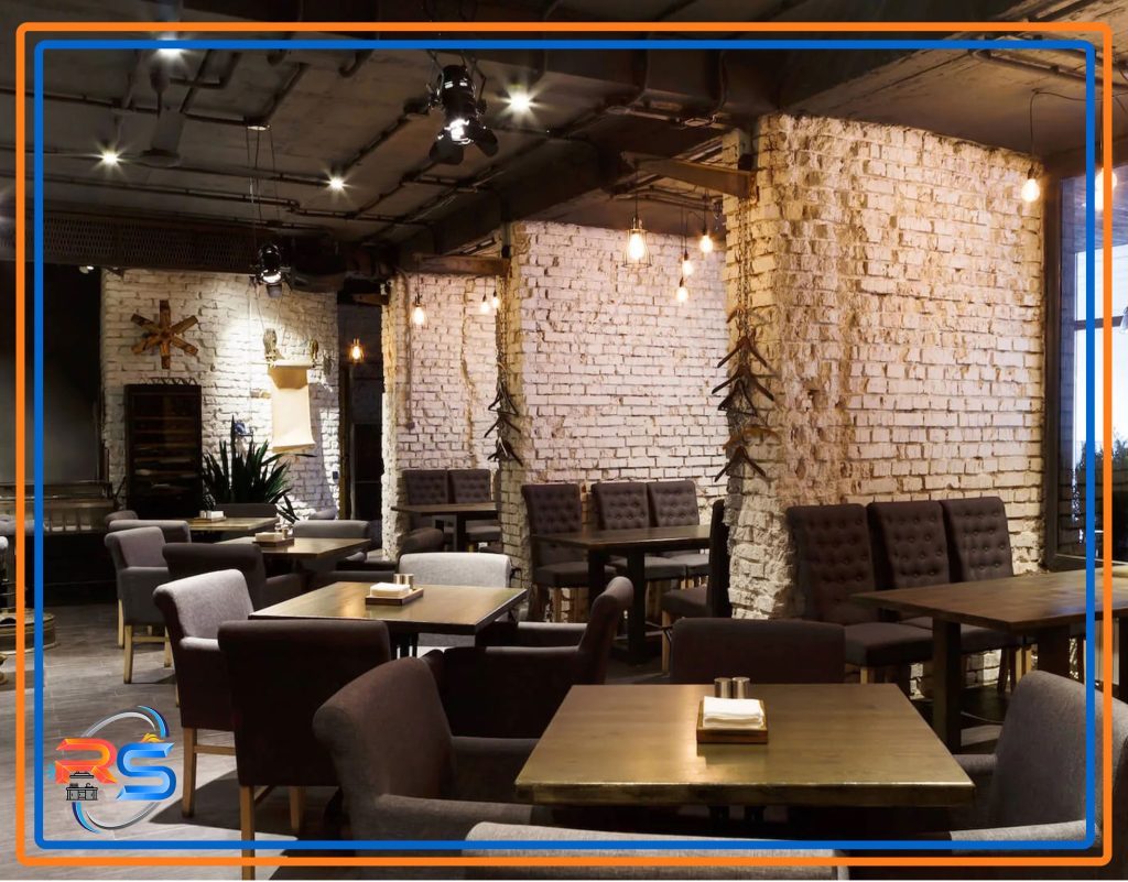 طراحی داخلی رستوران با بودجه کم