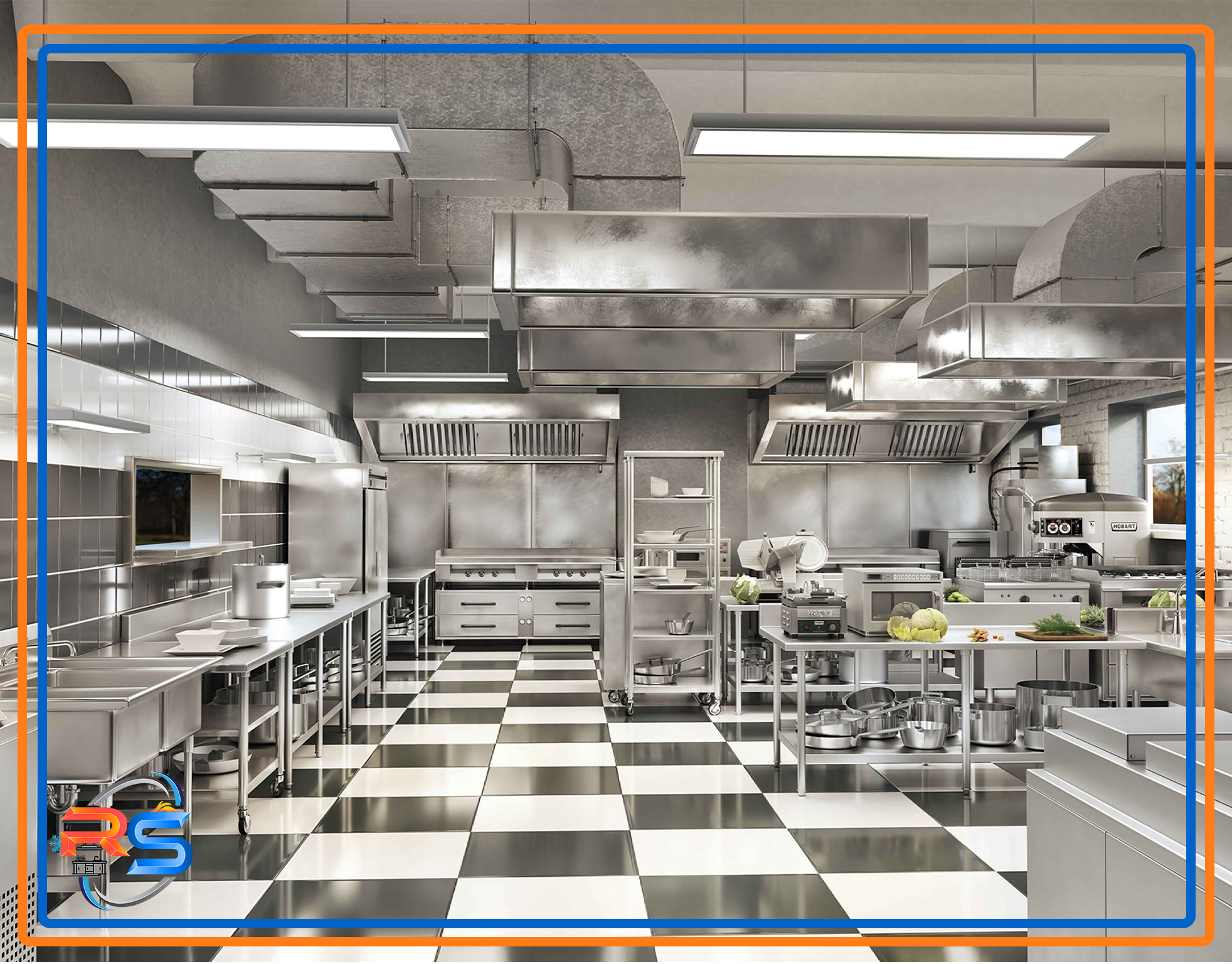 راه اندازی آشپزخانه هتل