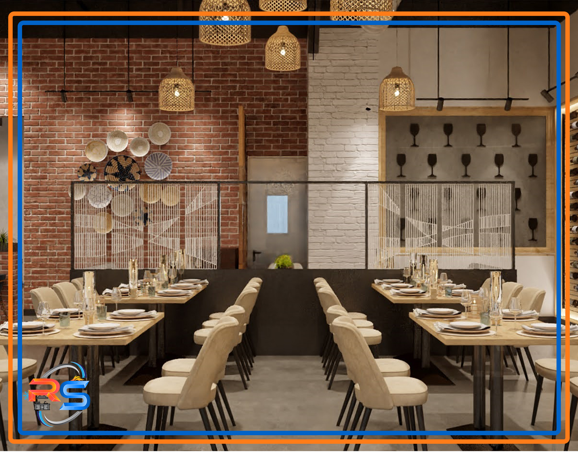 اصول چیدمان میز و صندلی رستوران