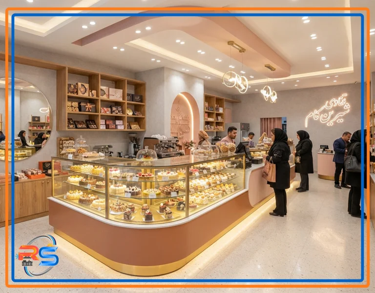 تجهیزات آشپزخانه صنعتی 62 طراحی و اجرای دکوراسیون داخلی قنادی